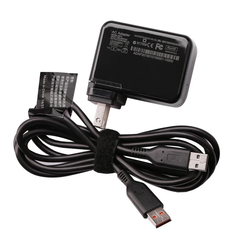 Качество! 20V 2A 40W Ноутбук AC адаптер питания USB вилка настенное зарядное устройство