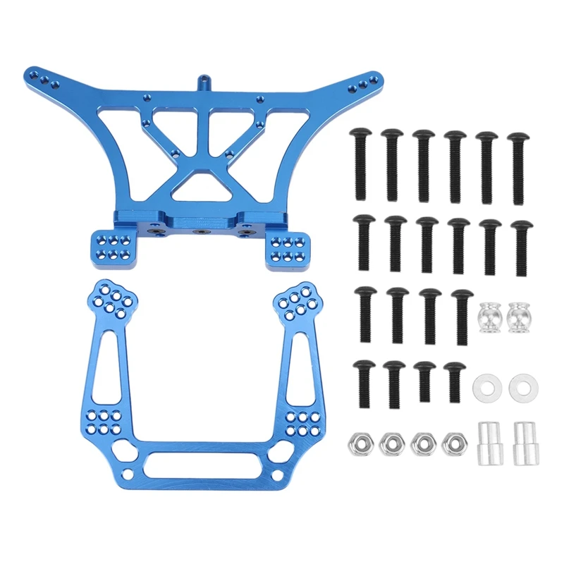 

Metal Front & Rear Shock Tower Upgrade Parts Set for 1/10 Traxxas 2WD Slash Rustler Stampede Bandit VXL