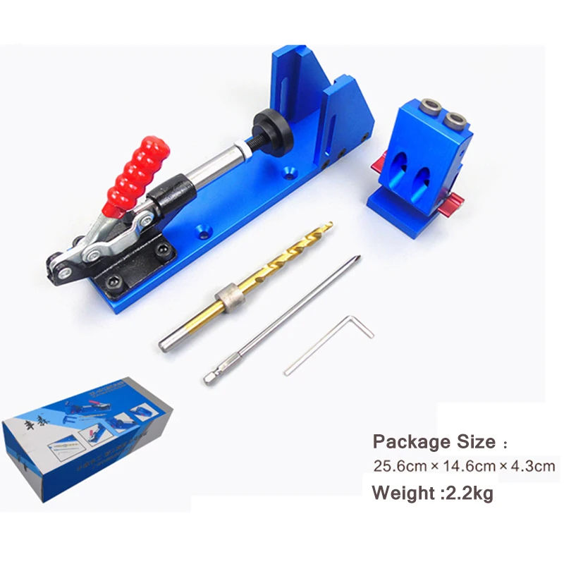 Направляющая для сверления отверстий в алюминиевом сплаве XK-2 синяя 9 5 мм |