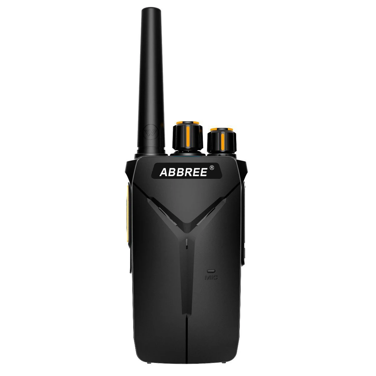 ABBREE AR-F1 10 км Большая дальность мощная рация Портативный CB 5 Вт UHF 400-470 МГц любительский двухполосный радиоприемник - Цвет: only radio