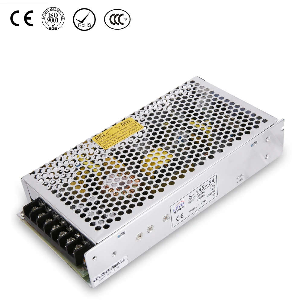 

CE RoHS approved 150w 5v dc power supply switch S-150-5 single output switched mode power supply
