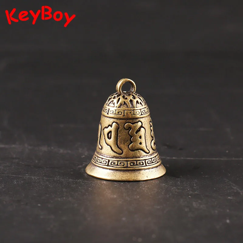 Винтажный латунный брелок колокольчик подвески тибетского буддизма