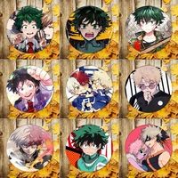 my hero academia brooches pins badges source factory mirror medal customized peripheral gift foreign trade supply 16 30