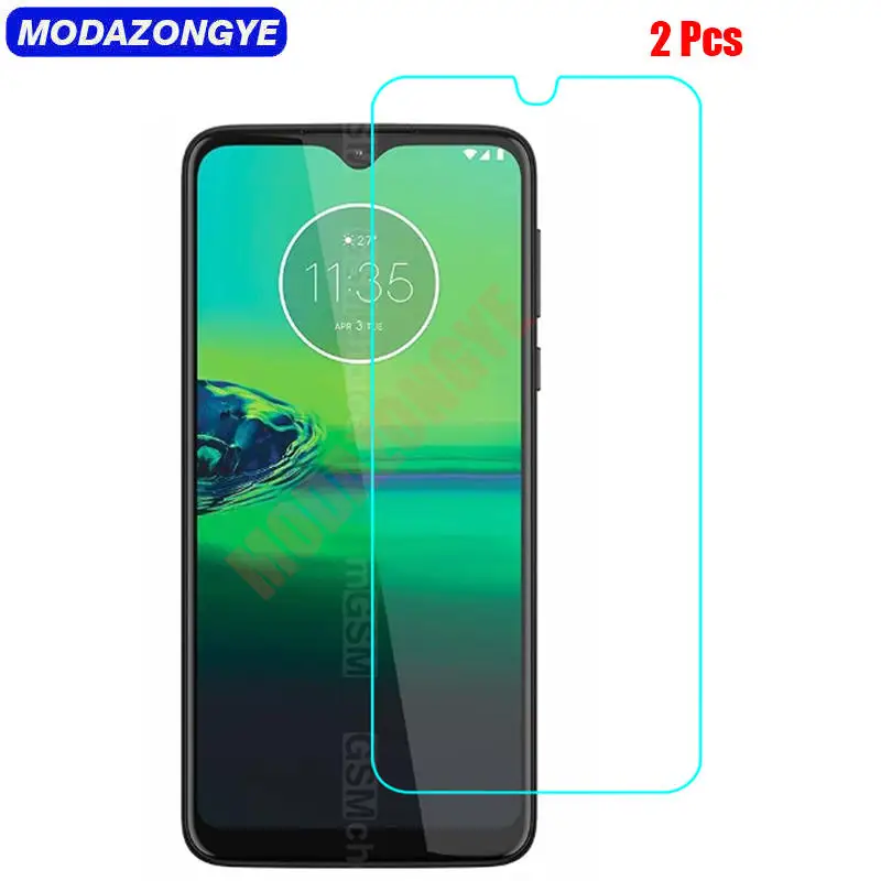 2 шт. закаленное стекло Moto G8 Plus Защита экрана для Motorola Play G 8 G8Plus XT2019 XT2015 стеклянная