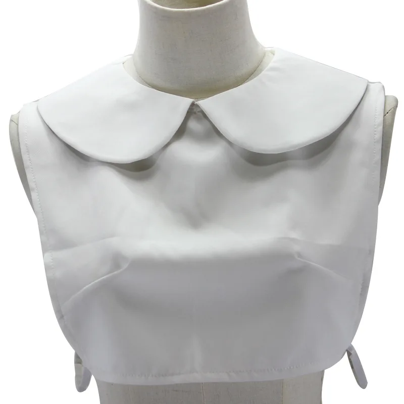 

Linbaiway Womens Doll Lapel False Fake Collar White Detachable Half Shirt Sweater Dress Autumn Summer False Collars Nep Kraagie