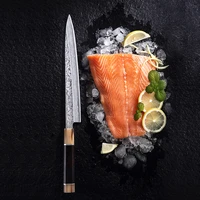 japan aus 10 67 layers damascus japanese sashimi knife willow fish fillet sushi knife meat cutter salmon slice forging knife