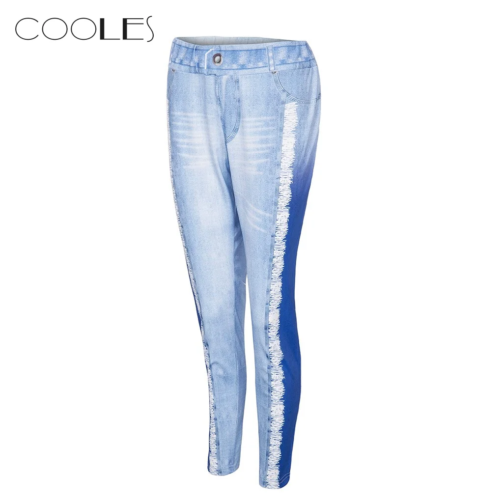 

Jeans Mujer Vaqueros Women Denim Pants Slim Leggings Fitness Plus Size Leggins Length Jeans