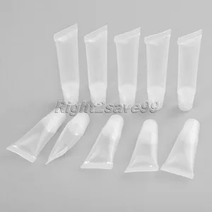 10 шт., прозрачные косметические контейнеры для блеска для губ, 8 мл, 15 мл