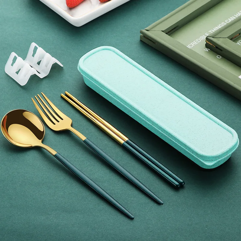 3 шт. столовые приборы с ложкой и вилкой | Дом сад