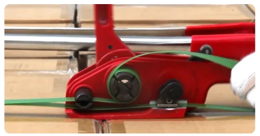 Ручной пластиковый PP пэт ремень обвязки инструмент натяжного оборудования