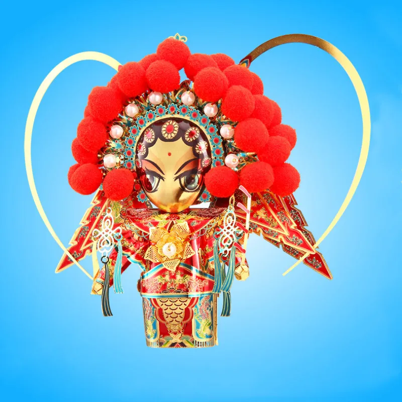 Piececool MU GUIYING YANG ZHONGBAO Peking Oper 3D головоломка металлическая модель своими руками