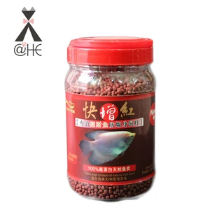 Lucky Fish Feed, 500 г, быстро-красная декоративная Рыбка, подача крови, попугаи, поплавок на воду, красная пища