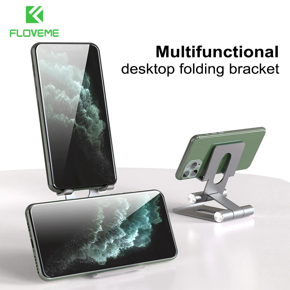 

FLOVEME регулируемый держатель для телефона для планшета металлическая подставка для настольного телефона Противоскользящий кронштейн для д...
