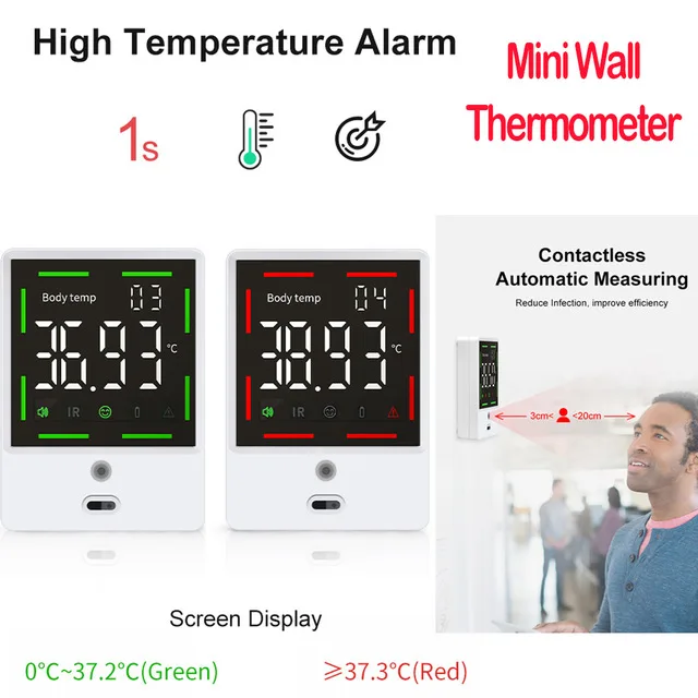 Компактный Бесконтактный настенный температура инфракрасный датчик