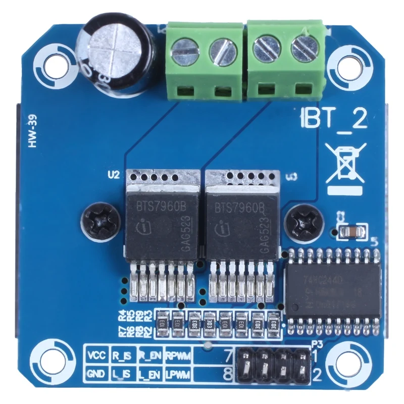Semiconductor Motor Driver Auto BTS7960 43A H-Bridge PWM Drive For Arduino HOT | Обустройство дома