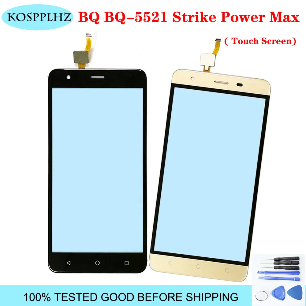 5 ''Сенсорное стекло для мобильного телефона BQ 5521 Strike power max сенсорное