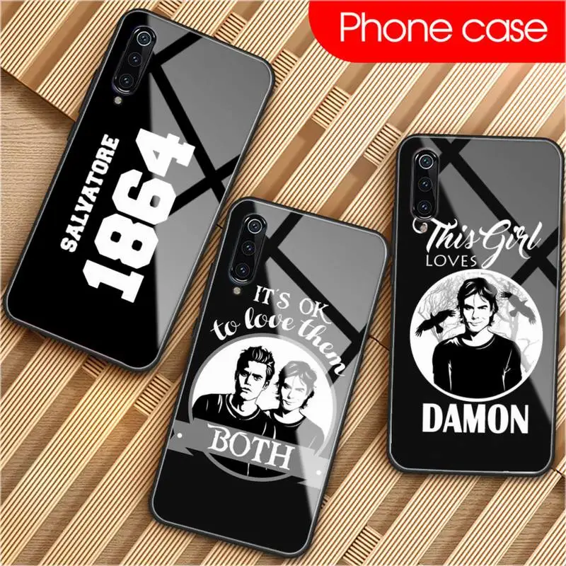 

The Vampire Diaries Phone Case Glass Coque Fundas For Xiaomi Redmi Note 7 5 4 6 6A Mi 8SE 8 6 Lite Mix 2 2s Note 3 Cover