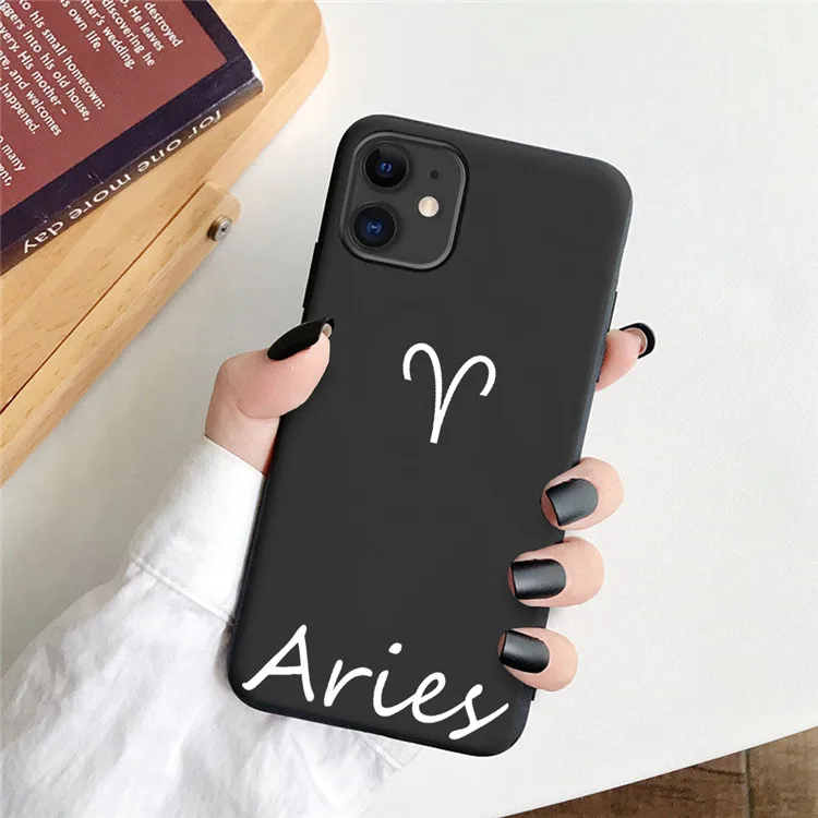 Funny 12 Zodiac Sign phone Case Cover For Xiaomi Mi 10 CC9 9 SE 9T Mi9T 8 Lite On Redmi Note 7 8T K30 K20 Pro7A 8A | Мобильные