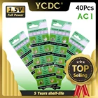 Новинка 40 шт. AG1 364A LR60 SR60 LR621 SR621 SR621SW 364 164 CX60 щелочные кнопочные элементы 1,5 в батарейки для часов 0% ртуть