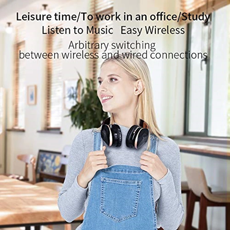 Bluetooth Беспроводные наушники Проводная игровая стереосистема гарнитура с