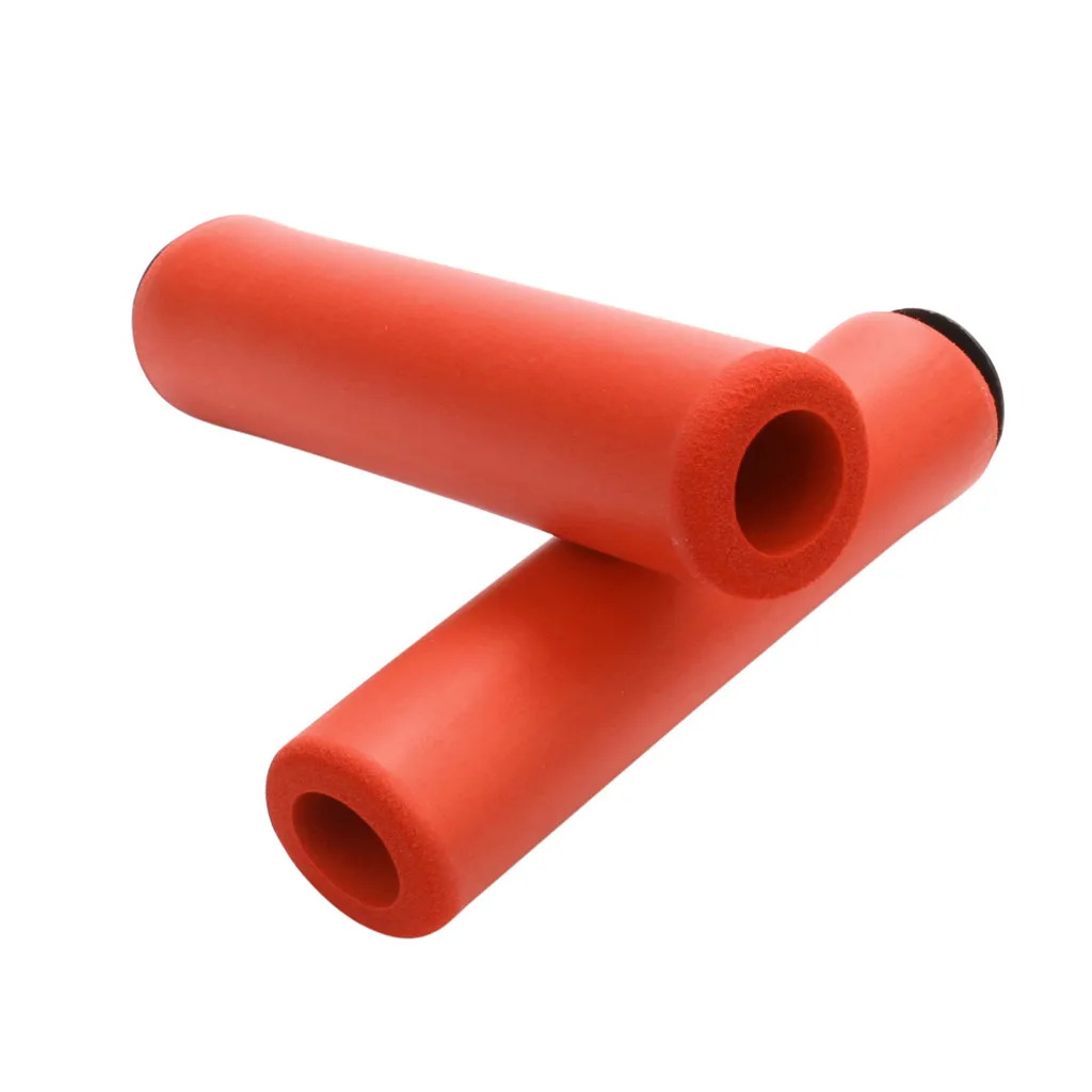 1 пара велосипедный руль с захватами на открытом воздухе MTB горный велосипед Велоспорт для велосипеда из силикона Противоскользящий руль мягкие Упоры для рук на руль велосипеда