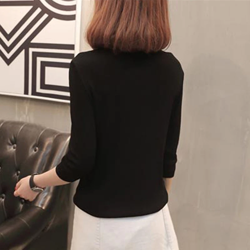 

New Women Cashmere Sweater Spring Knitted Thin Pullovers Three Quarter Sleeve O-neck Slim Knitwear Summer Style Knitted Sweaters