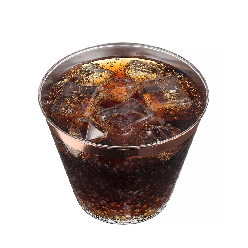 50 шт. модные одноразовые бокалы для вина Декор пластиковый стеклянный стакан