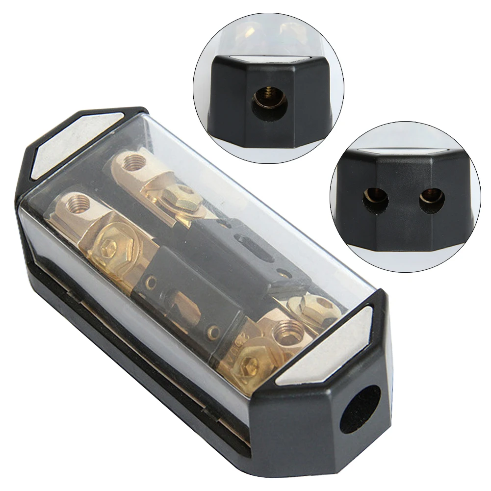 С крышкой надежное 2 полосное аудио прочное распределение аксессуаров 100А