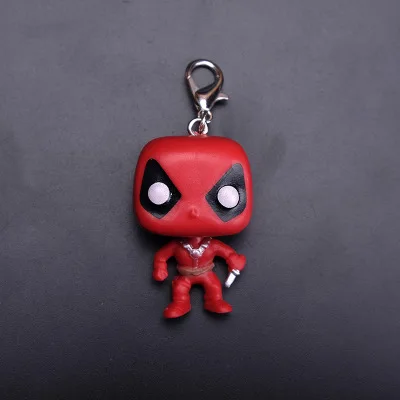 Модные Новые поп игрушки брелок Marvel Капитан Америка Железный человек брелок Дети Чудо Женщины брелок сумка Подвеска ювелирные изделия - Цвет: Зеленый