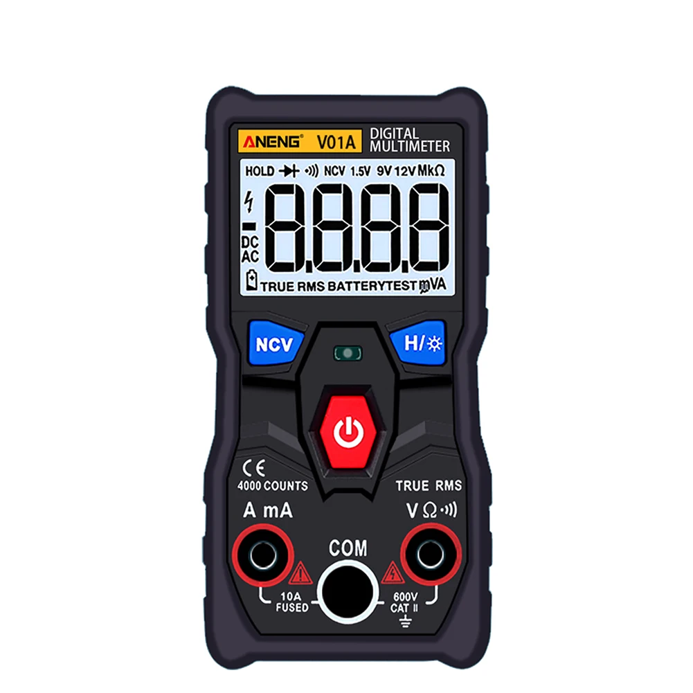 

ANENG Automatic Digital Multimeter Tester AC/DC Voltage Current Ohm Test Tool
