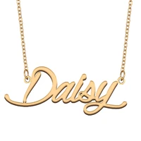 necklace with name daisy for his her family member best friend birthday gifts on christmas mother day valentines day