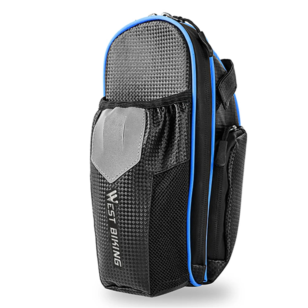 

Riding Water Bottle Pocket Pouch Mountain Bicycle Accessories Cycling Durable Bike Saddle Bag Seatpost Rear Seat Waterproof Tail