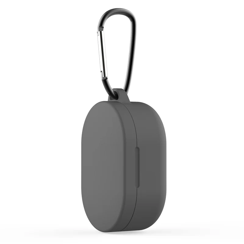 Redmi Airdots защитный силиконовый чехол для Xiaomi Bluetooth наушники зарядная коробка защитный чехол для Xiaomi Airdots - Цвет: Серый
