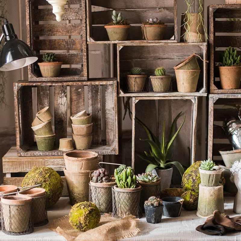 

Japanese Simple Flower Pot Design Large Planting Utensils Outdoor Flower Pot Balkony Decoration Macetas Garden Supplies DF50