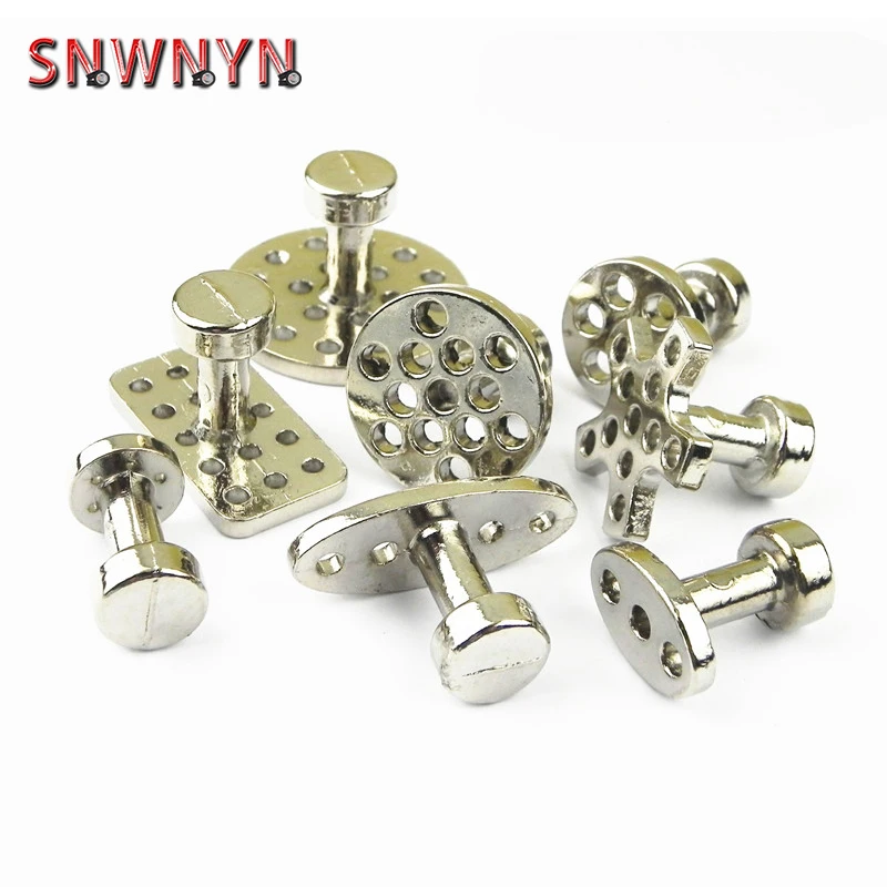 

8 размеров с 8 шт. Авто PDR набор инструментов алюминиевый клей Съемник вкладки для автомобиля вмятин ремонт без покраски удаление вмятин ручн...