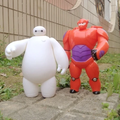 Большой Герой Baymax 6 отличное качество белые милые игрушки brinquedos ПВХ фигурки