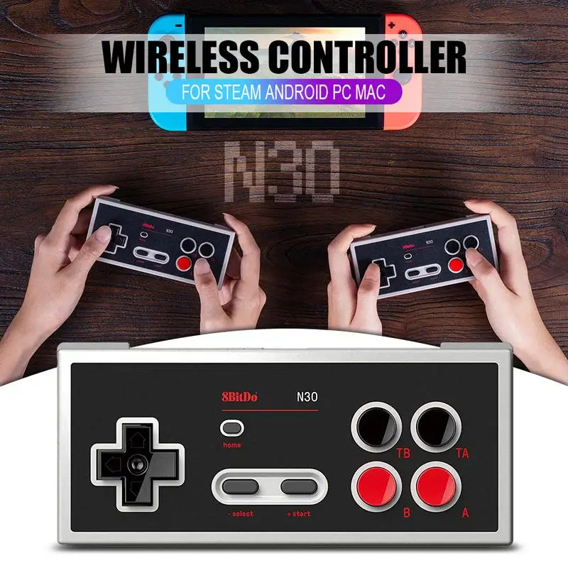 Беспроводной игровой Bluetooth-Контроллер 8bitdo N30 геймпад двойной классический