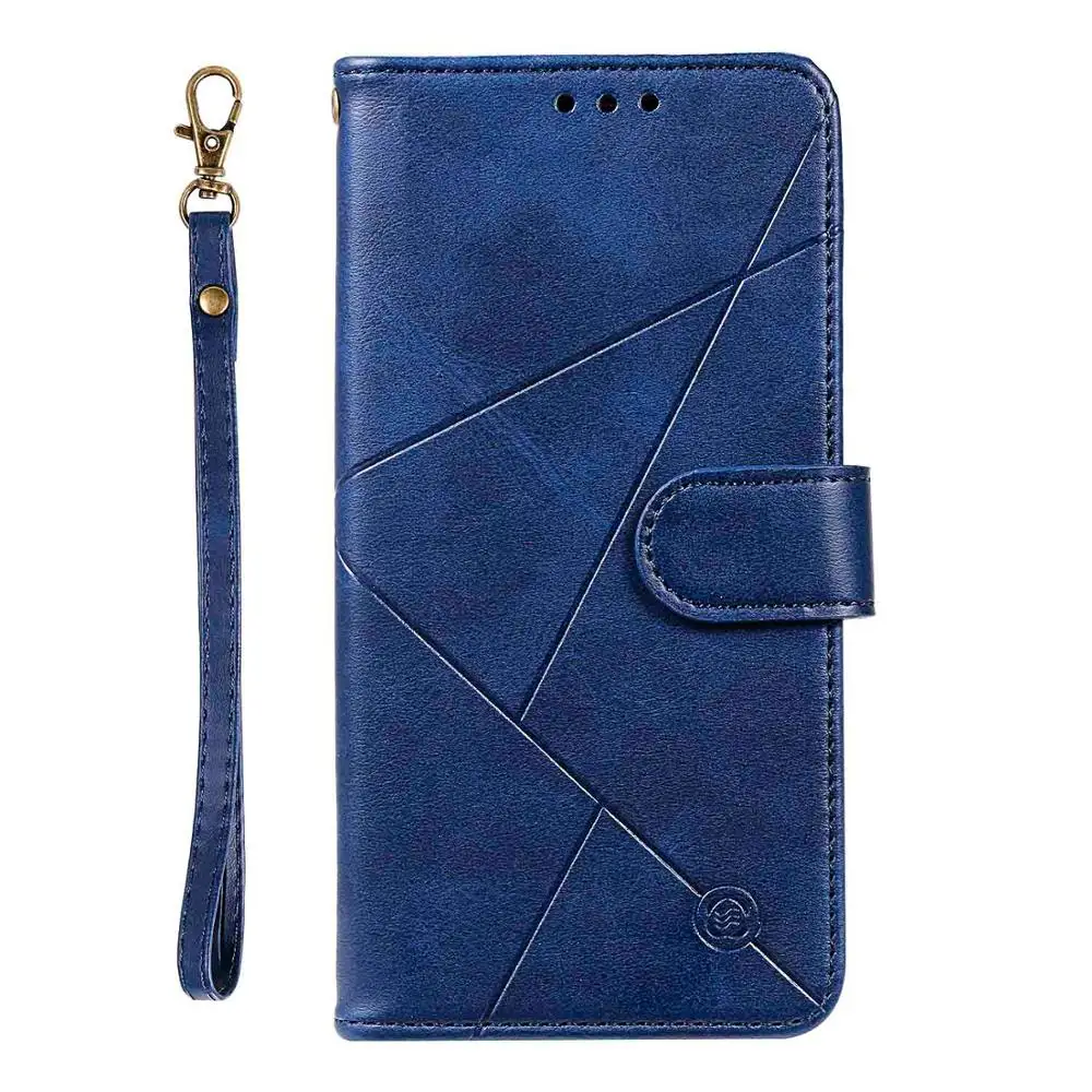 Blue Чехол для Xiao mi Red mi Note 8 7 Pro 8A 8 7A K20 Pro, кожаный чехол s Xiaomi mi A3 CC9 CC9E 9lite 9 T, защитный чехол для телефона - Color: Blue
