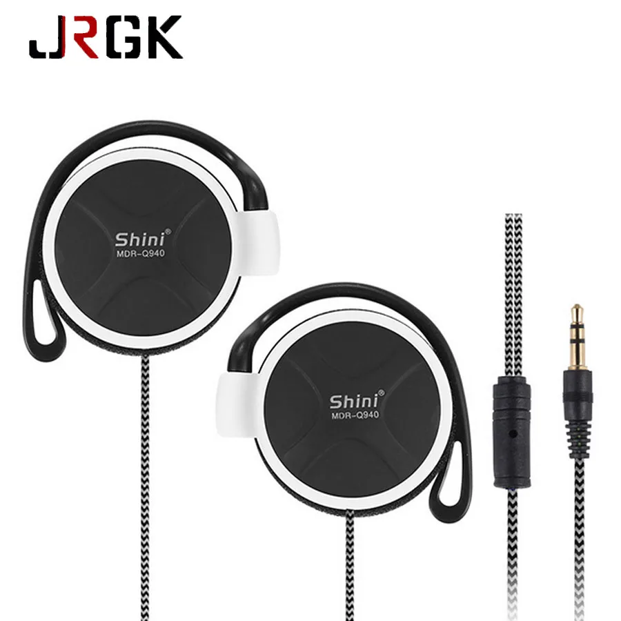 ShiniQ940 наушники 3 5 мм гарнитура EarHook для iPhone мобильный телефон mp3-плеер с микрофоном