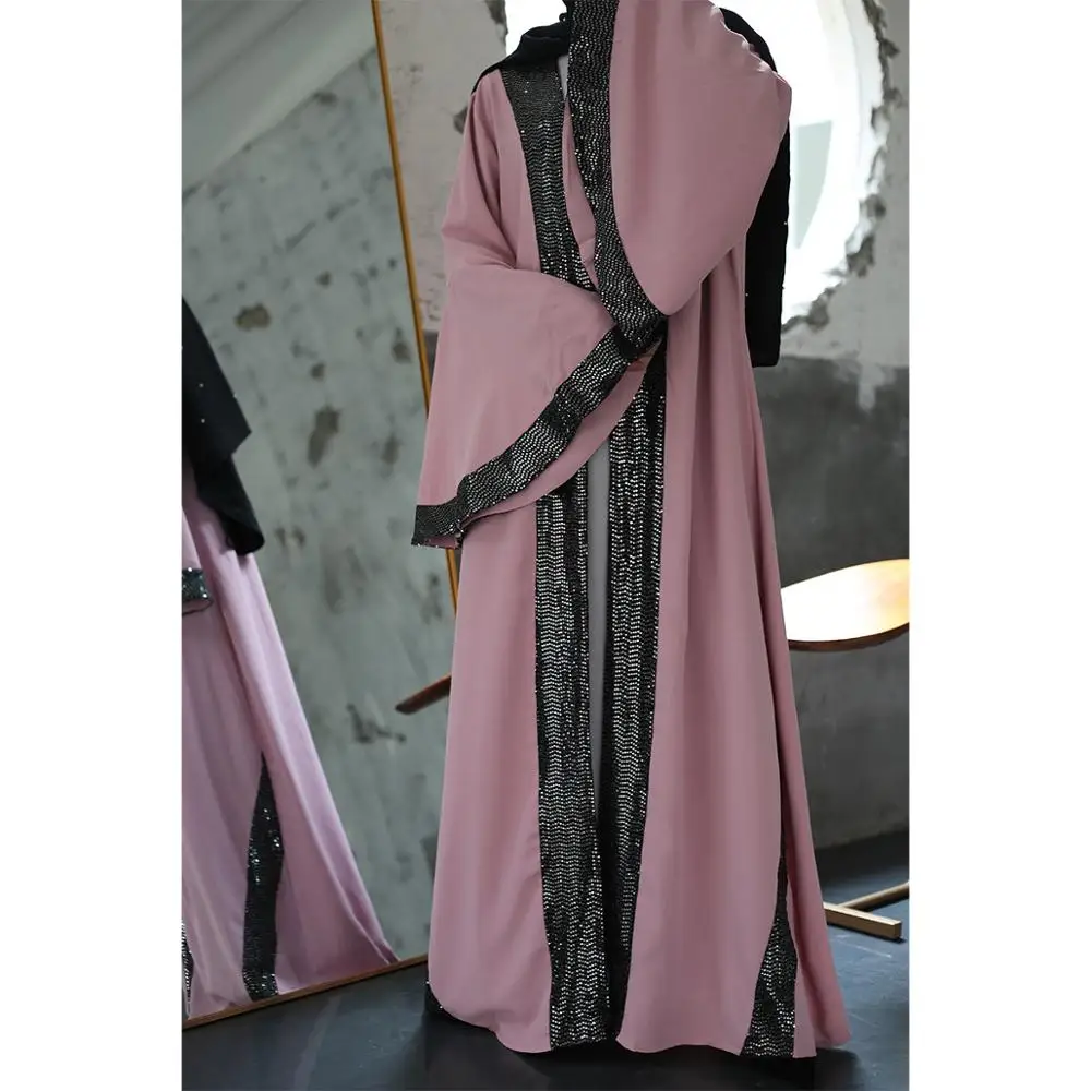Новинка 2021 модная одежда Abaya элегантный исламский турецкий мусульманский