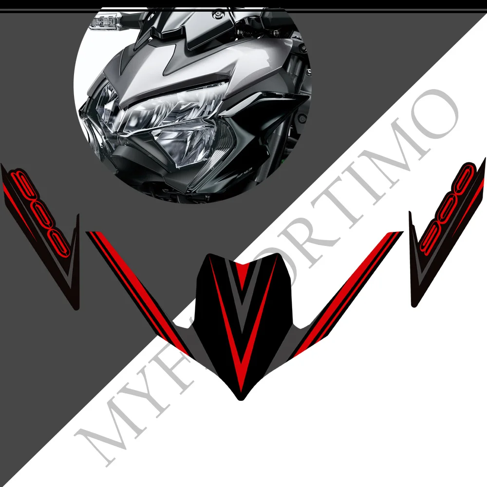 2015 2016 2017 2018 2019 2020 2021 Motorcycle Front Fairing Fender Stickers Decals For Kawasaki Z 900 Z900
