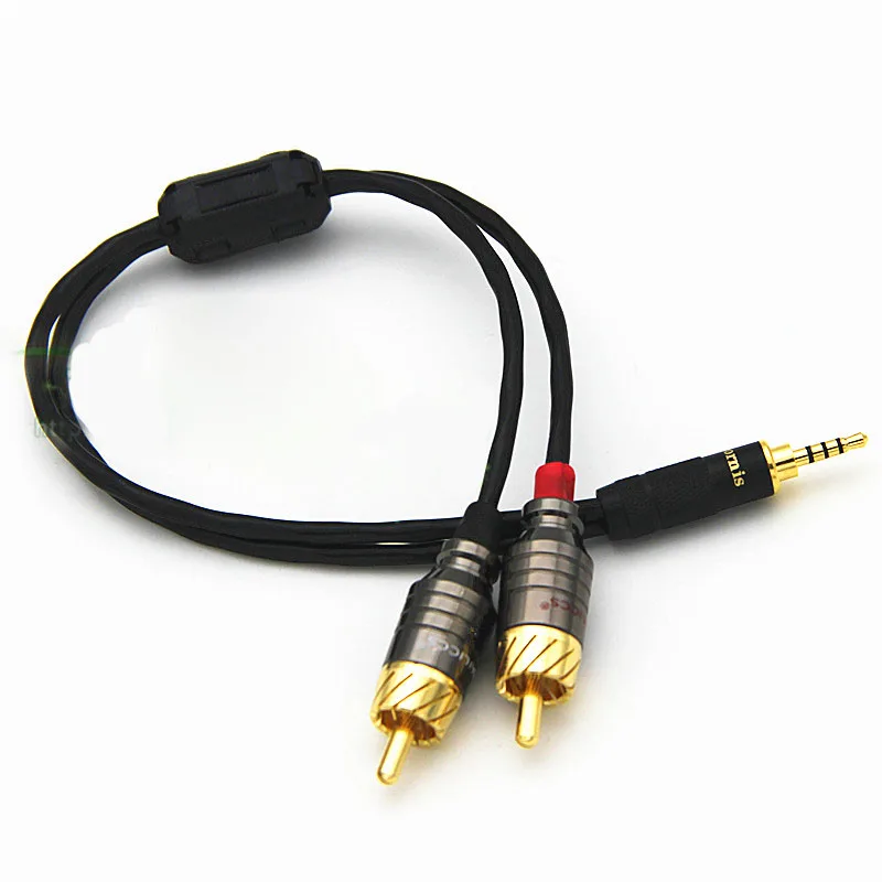Hi Fi TRRS сбалансированный аудиокабель от 2 5 мм до RCA Male для Cayin N5 Iriver AK240 AK380 AK120II Amp onario