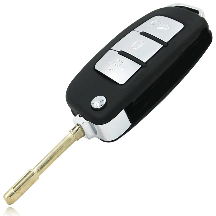 3-кнопочный модифицированный складной чехол для ключа дистанционного управления