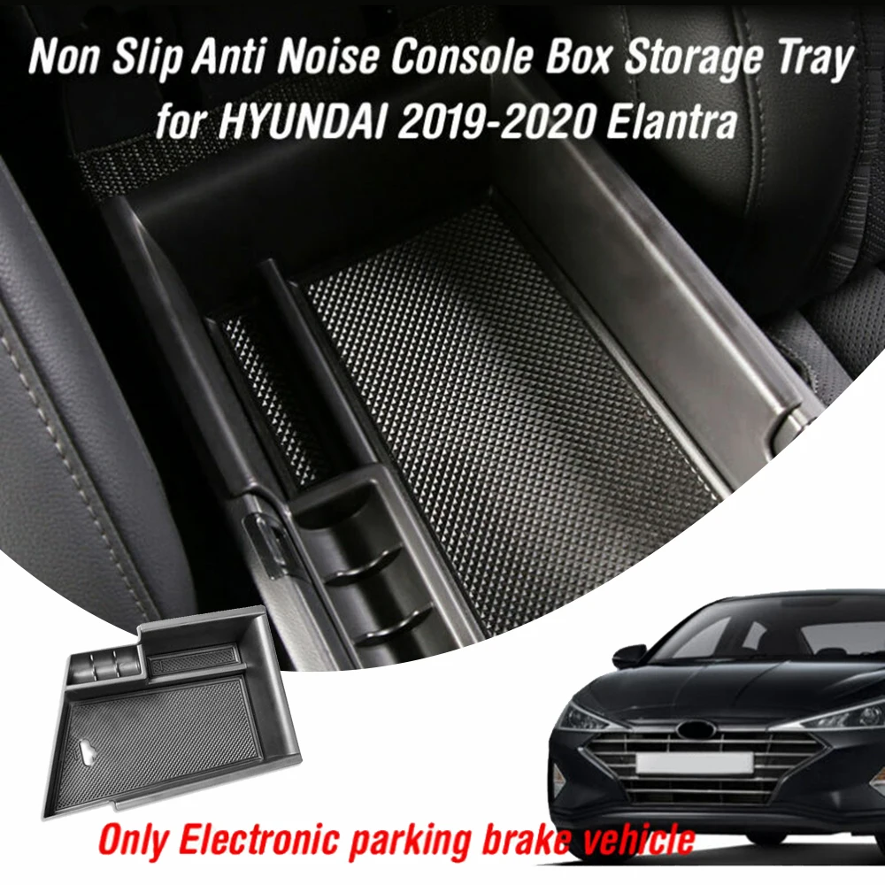 Для HYUNDAI Elantra 2019 2020 ящик для хранения Нескользящие анти Шум консоли|Все уборки| |