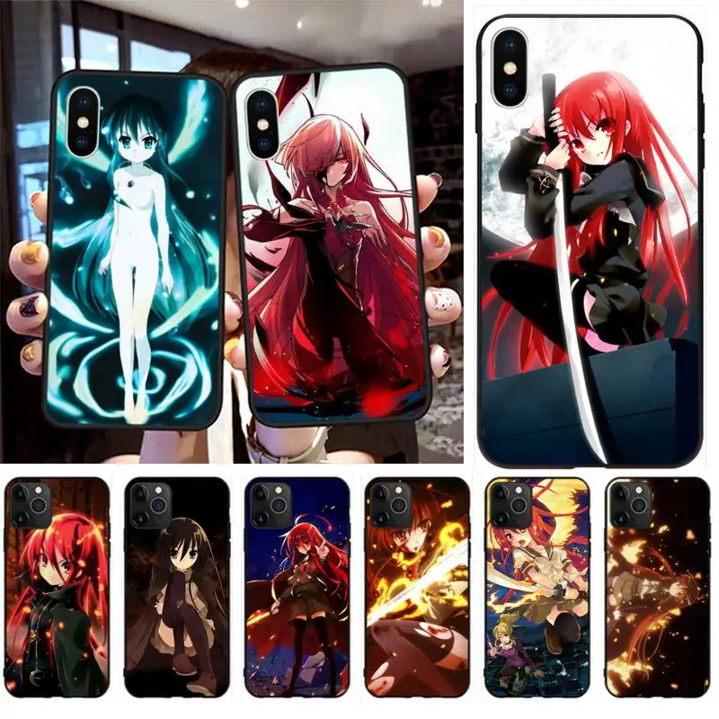 YJZFDYRM Shakugan no Shana мягкий резиновый чехол для телефона iPhone 11 pro XS MAX 8 7 6 6S Plus X 5S SE 2020 XR