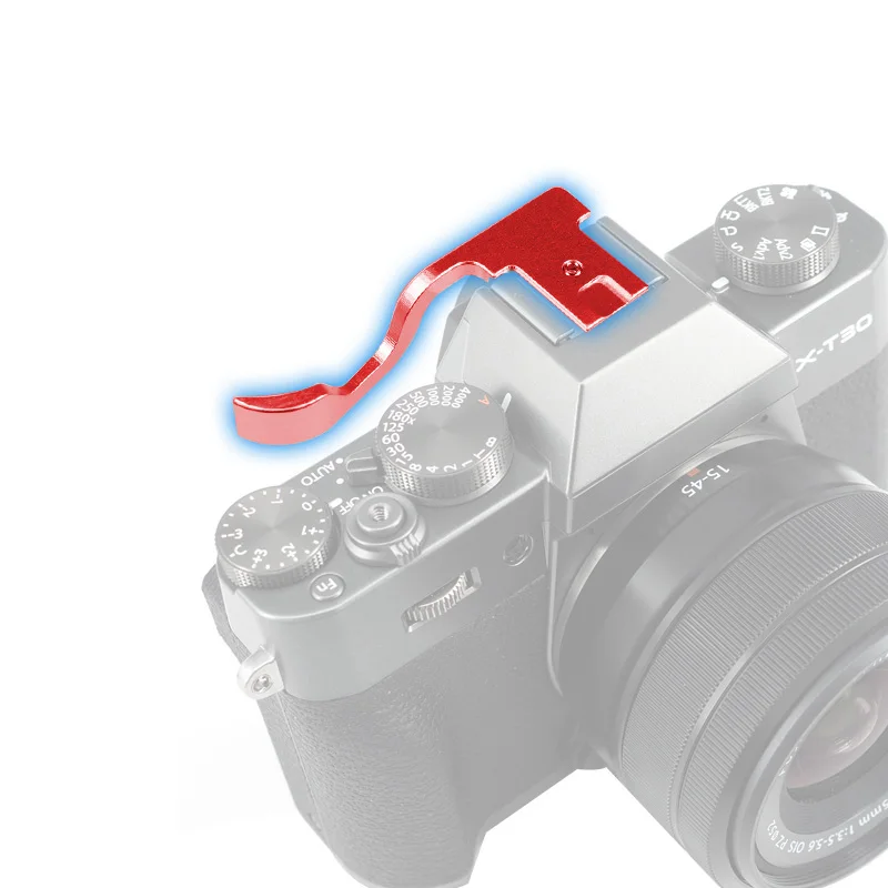 BGNing Алюминиевый Чехол для горячего башмака с большим пальцем Fuji XT 10 XT20 XT3 XT2 X T1 T2