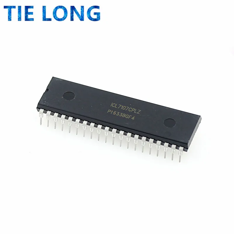 Аналого-цифровой преобразователь ICL7107 ICL7107CPLZ PMIC IC DIP-40 5 шт. | Электронные