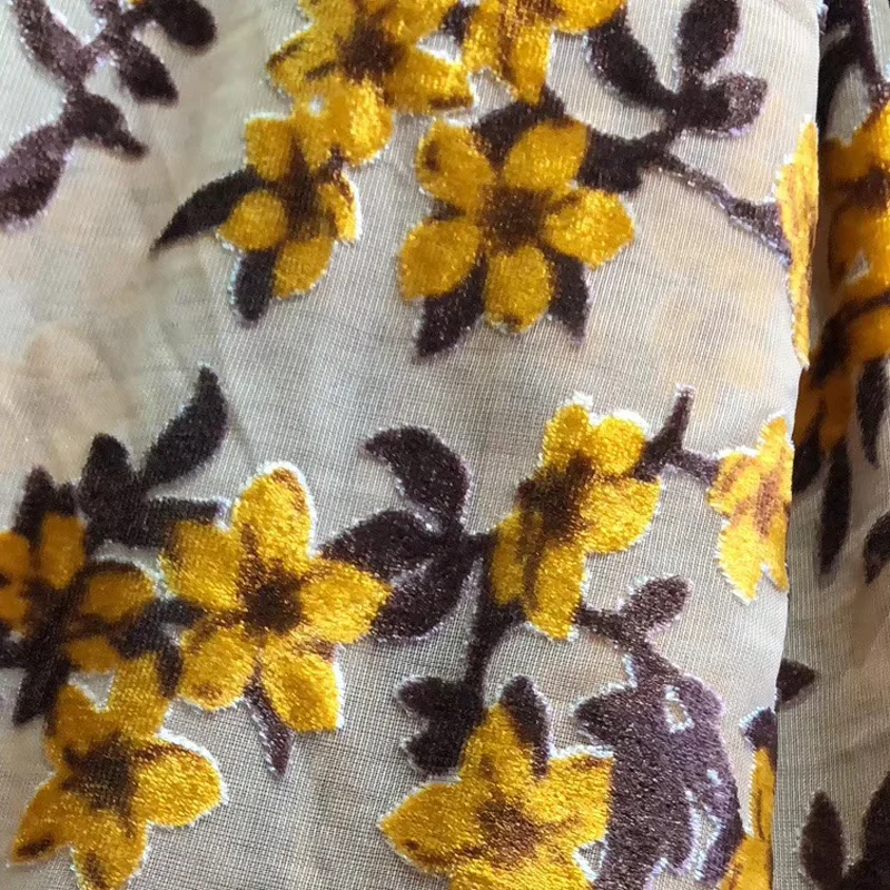 3D Вельветовая швейцарская африканская бархатная кружевная ткань платье Высокое