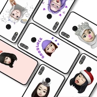 cartoon boy girl face expressions phone case for huawei honor10lite 10i 20 8x 10 for honor9lite 9xpro coque