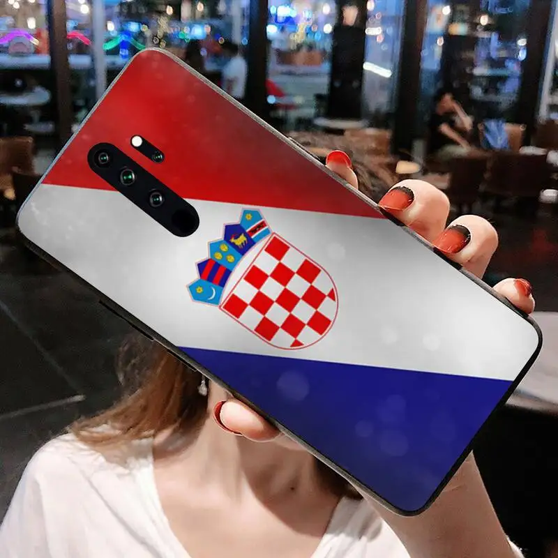 Наклейка с флагом Хорватии для Redmi Note 9 8 8T 8A 7 6 6A Go Pro Max K20 K30 | Мобильные телефоны и